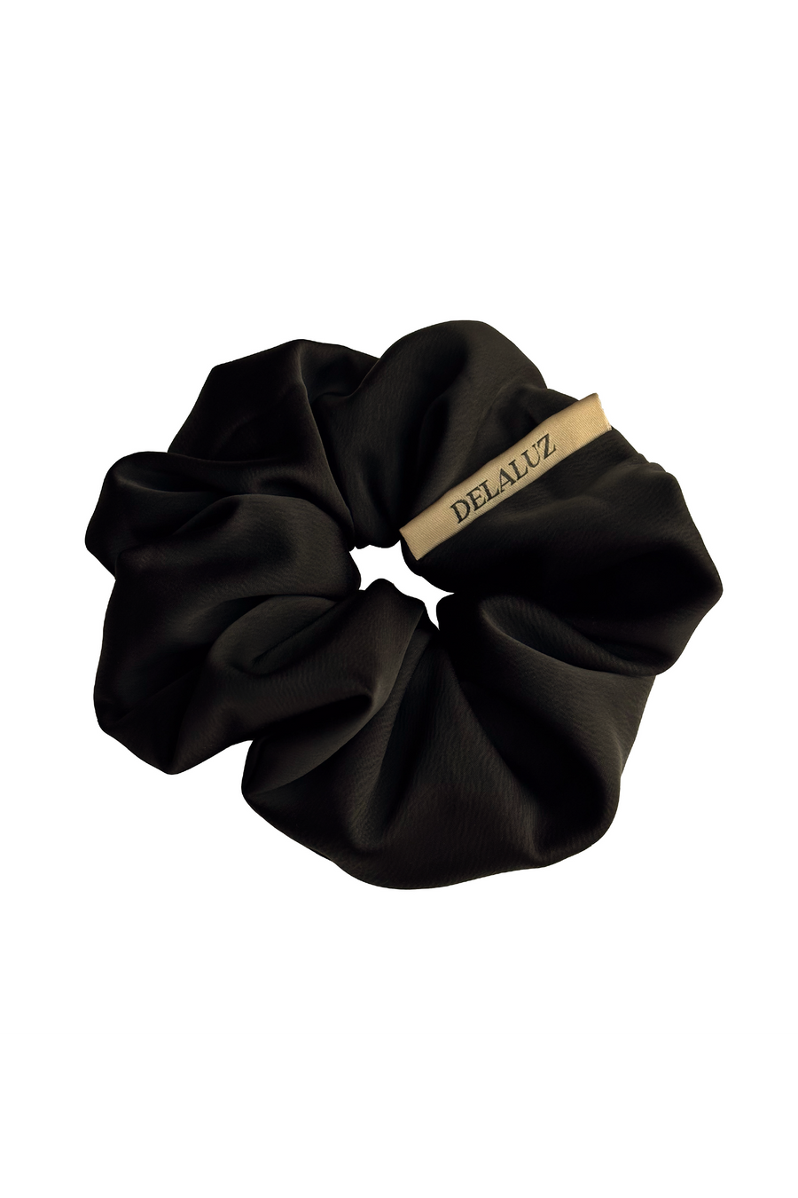 Black Satin Sister Scrunchie