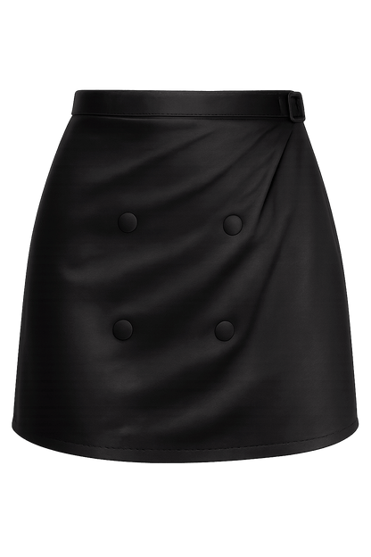 Ashley Wrap Mini Skirt