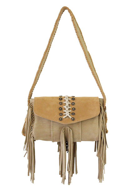Itza Off White & Honey Bag