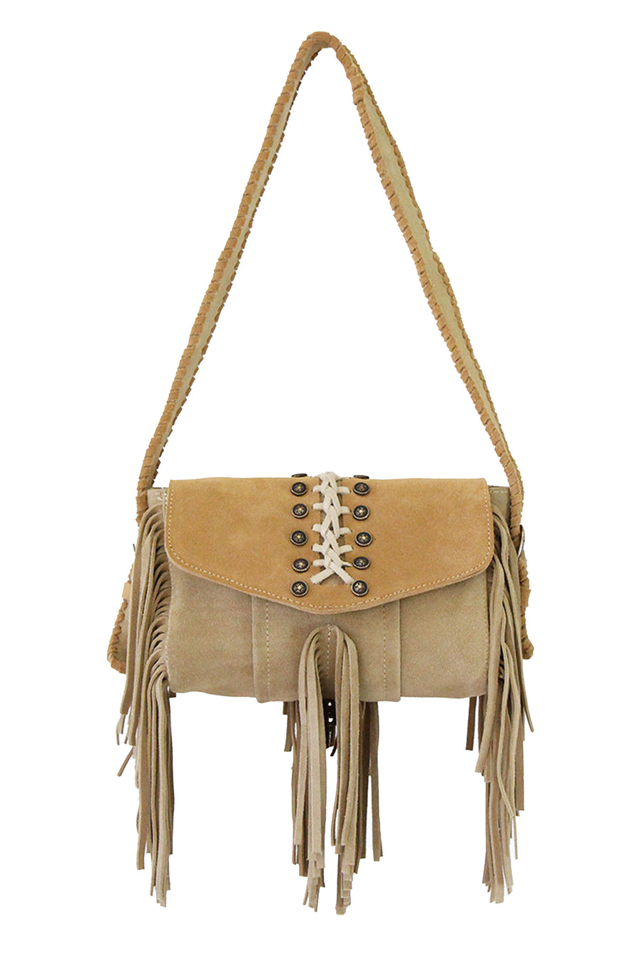 Itza Off White & Honey Bag