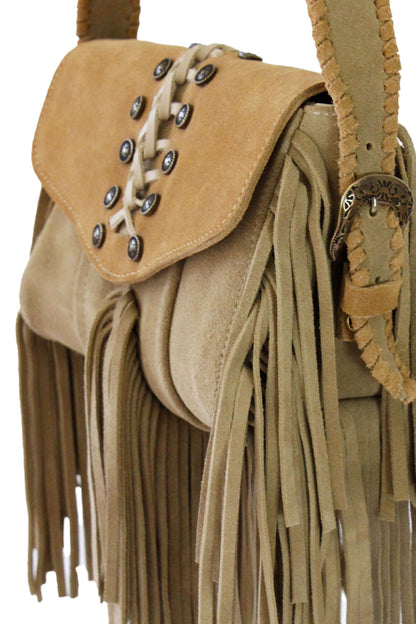 Itza Off White & Honey Bag