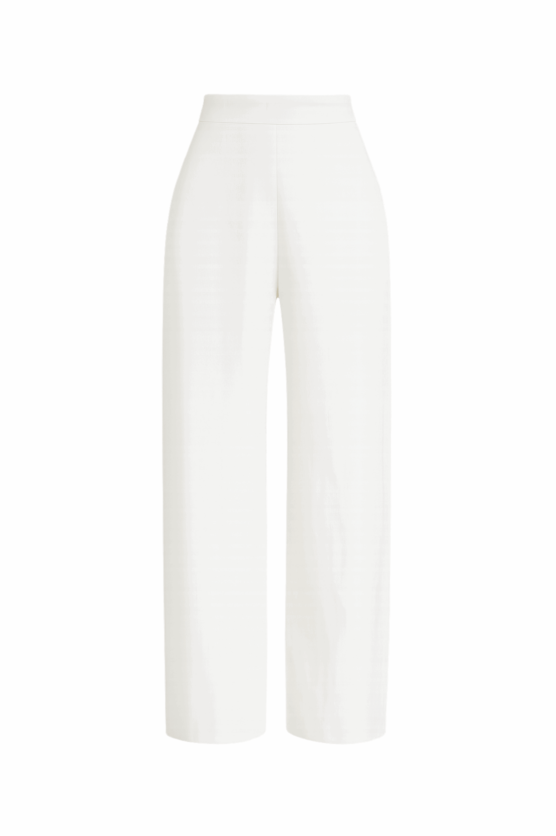 Wide Leg Trouser White