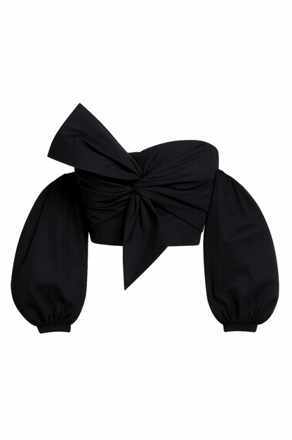 All About Romance Top Black