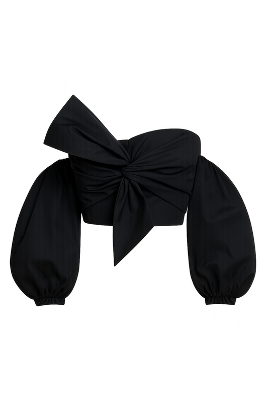 All About Romance Top Black