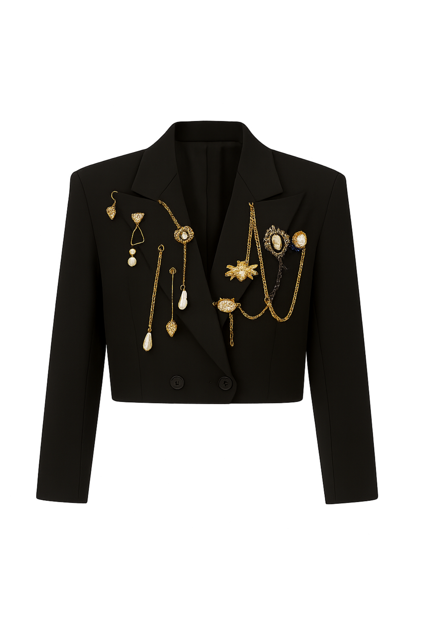 Antique Jewelry Blazer