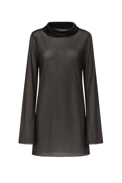 Bell Sleeve Mini House Dress