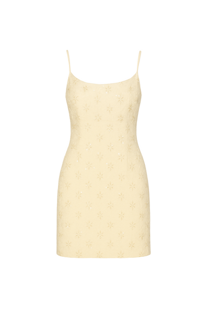 Pearl White Mini Dress