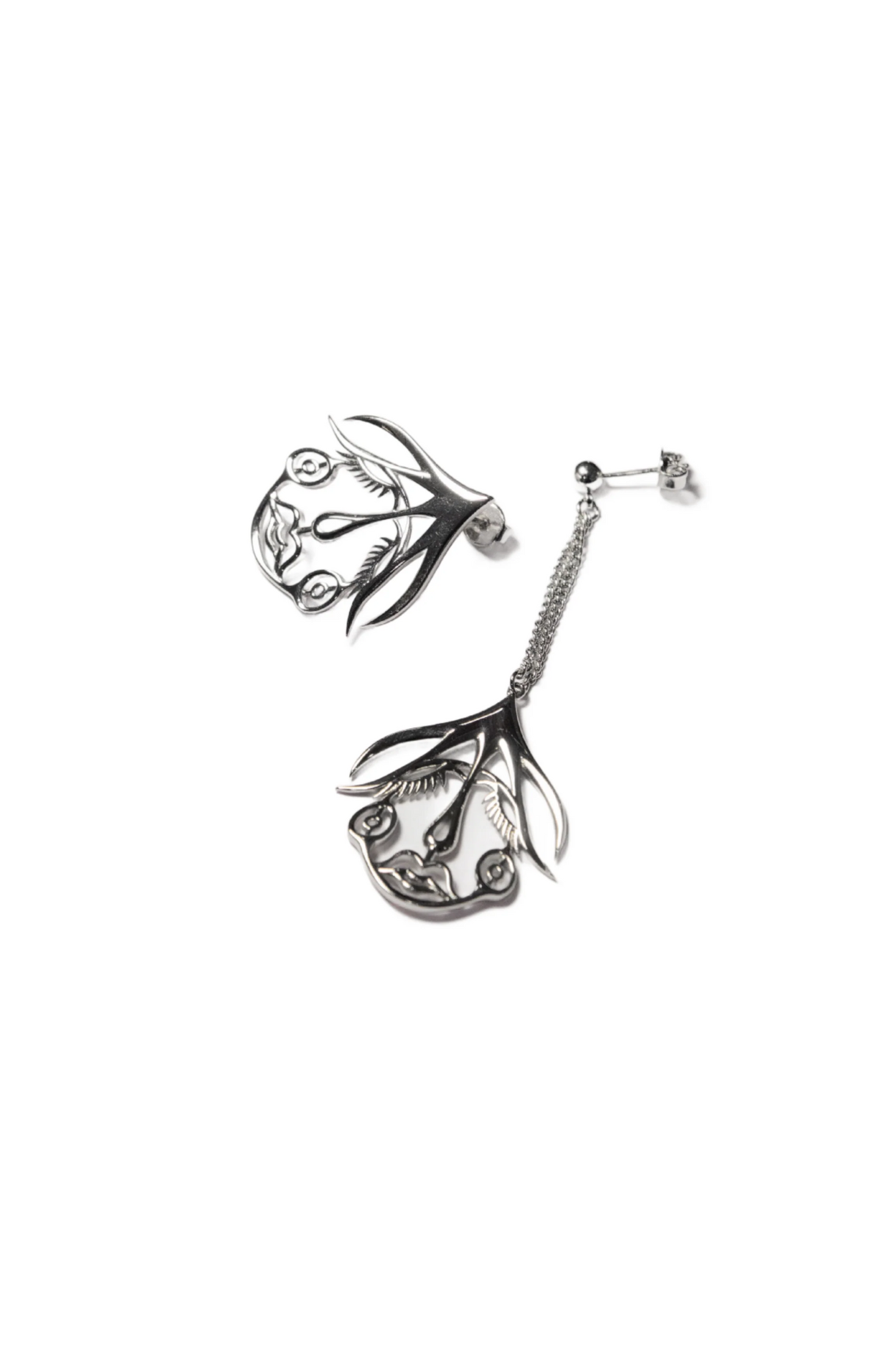 Le Visage Asymmetrical Earrings