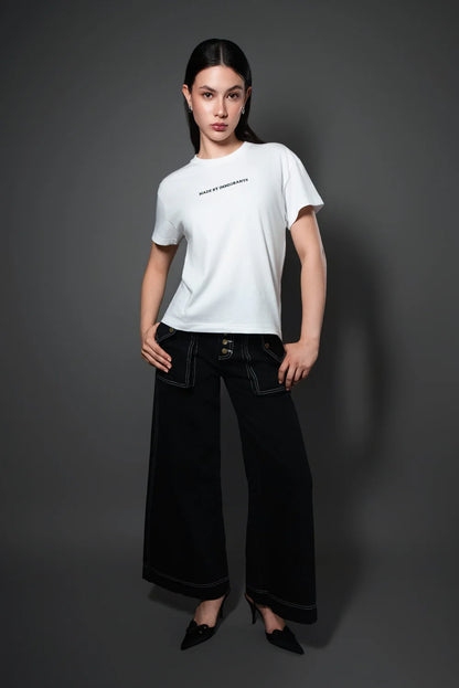 "Made by Immigrants" T-Shirt - White