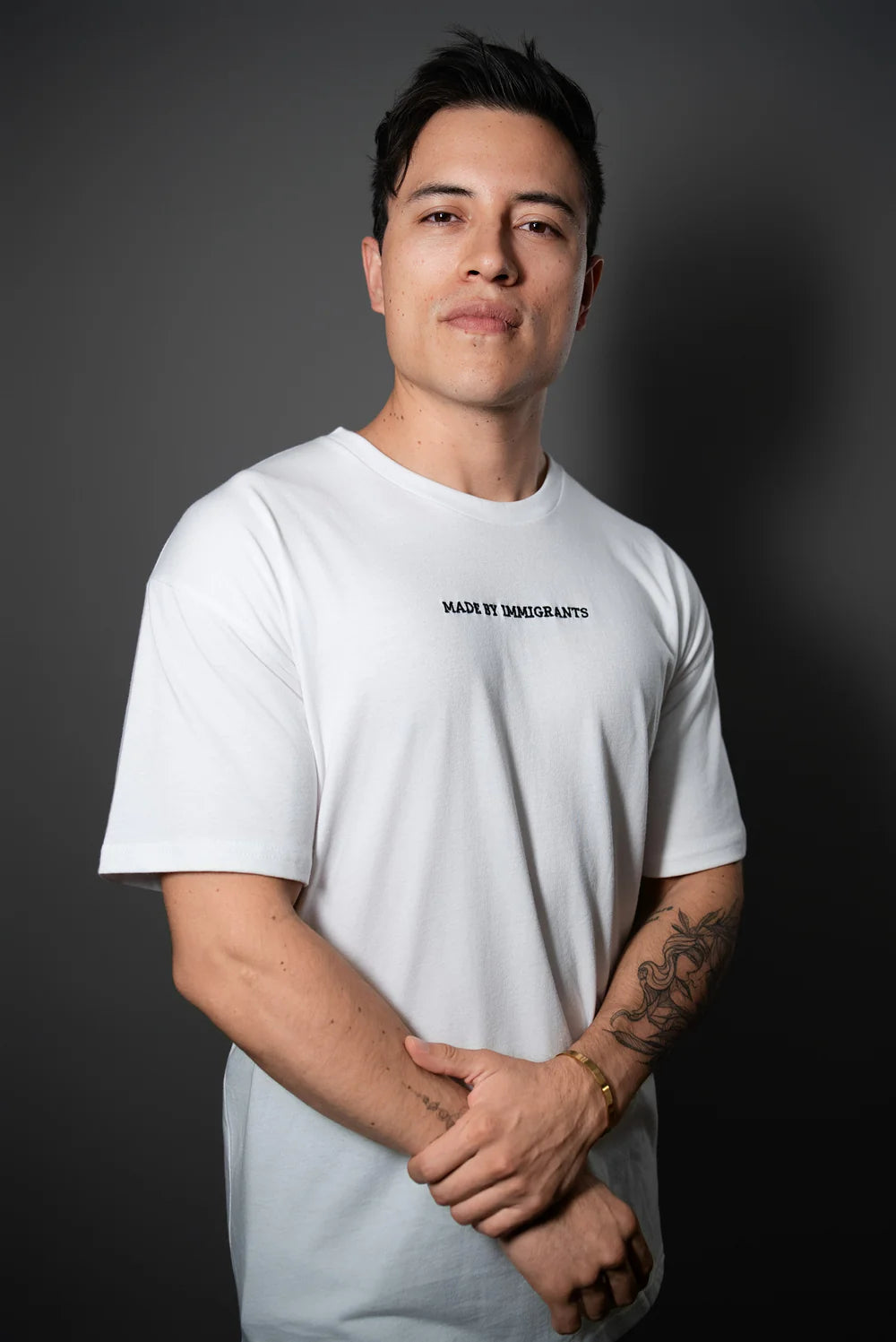 "Made by Immigrants" T-Shirt - White