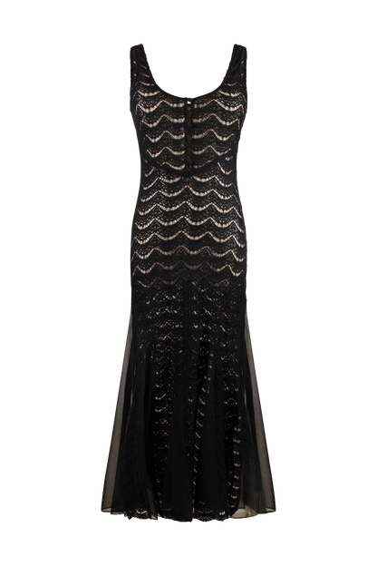 Rachael Sheer Lace Dress