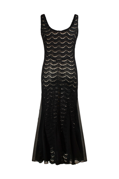 Rachael Sheer Lace Dress