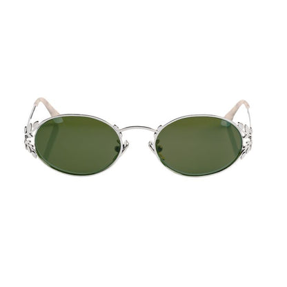 Laurel Oval Sunglasses Gold