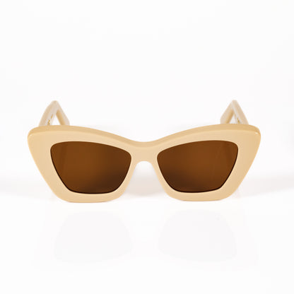 Black Cat-Eye Sunglasses