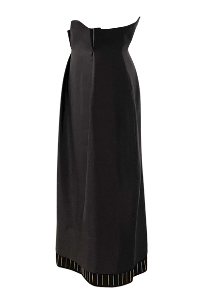 Mamá High-Waisted Peplum Skirt