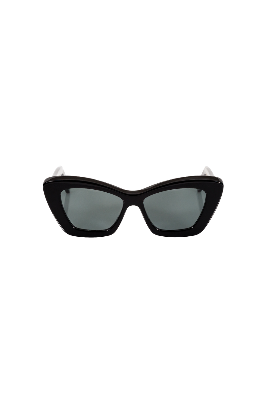 Black Cat-Eye Sunglasses