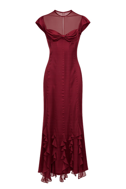 Audrey Ruffle Dress