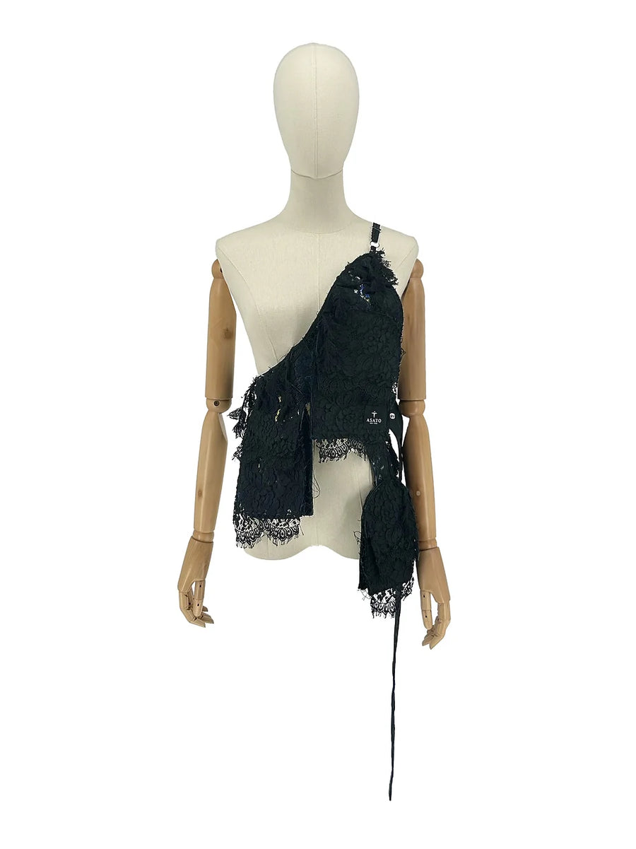 Laced Harness Flower Top