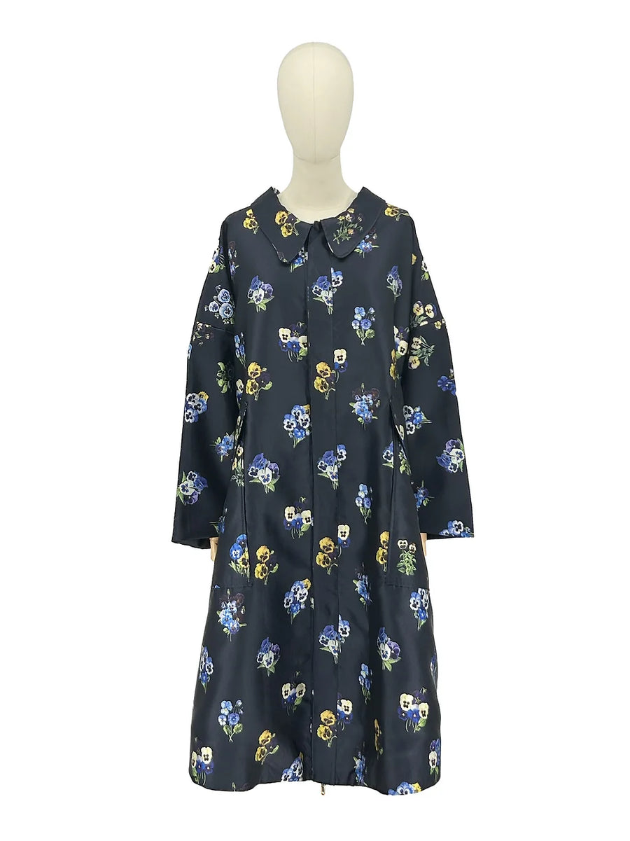 Pansy A-Line Coat