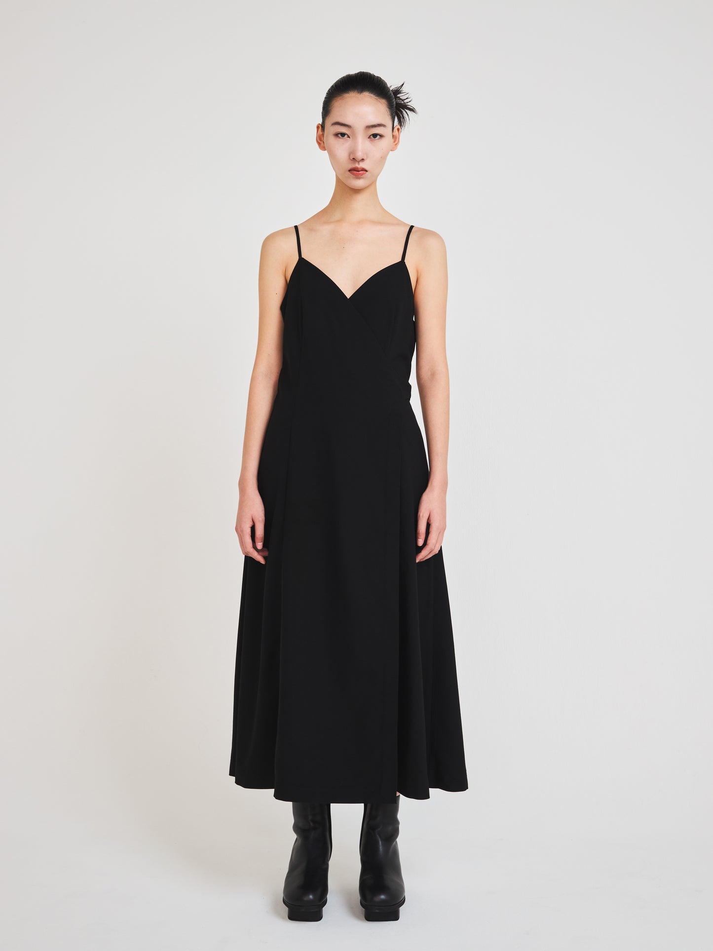 Cami Satin Dress with Bandaid