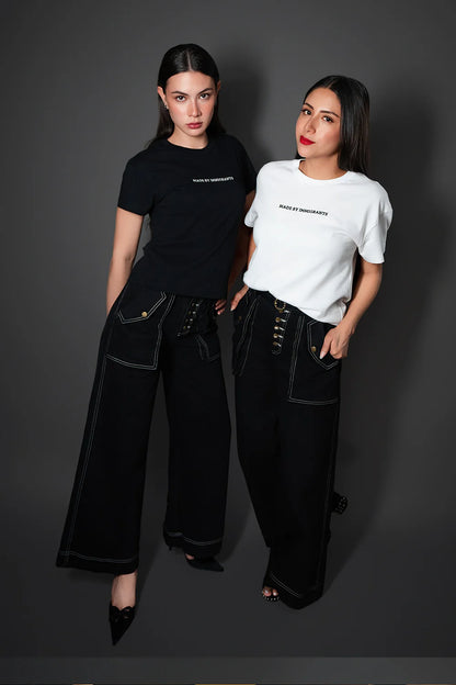 "Made by Immigrants" T-Shirt - Black