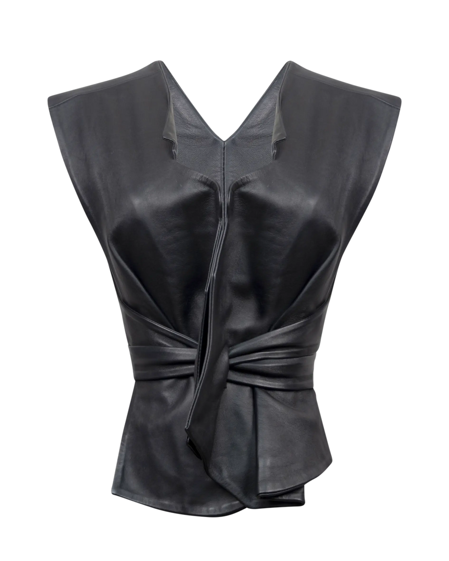 Mariel Leather Vest