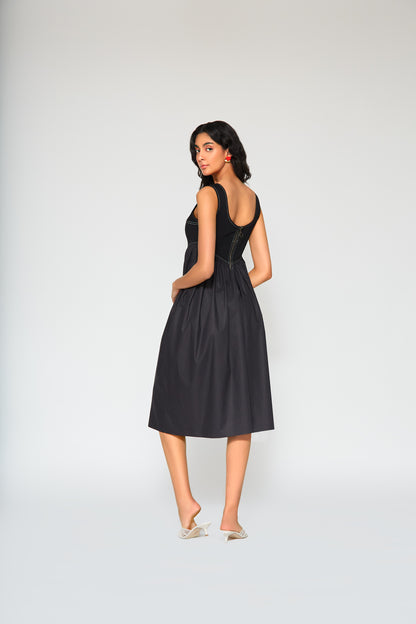 Monica Denim Midi Dress