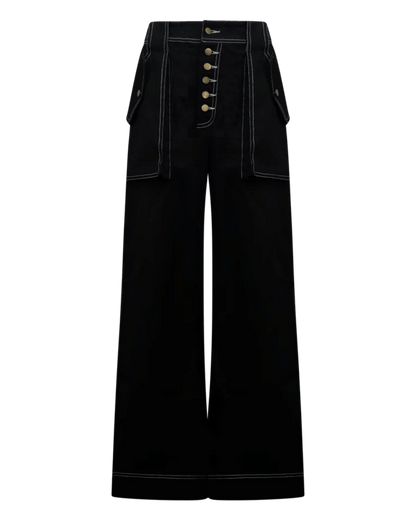 Erika Wide Leg Denim Pants