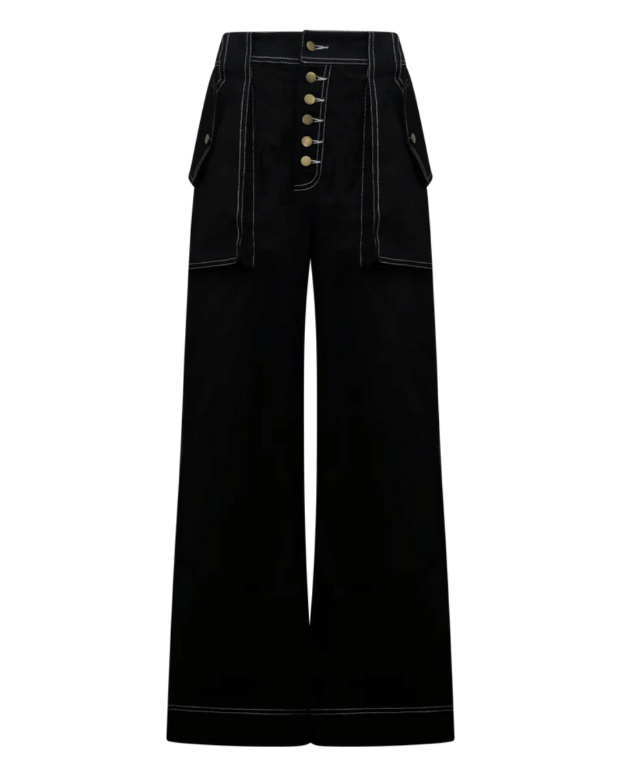 Erika Wide Leg Denim Pants