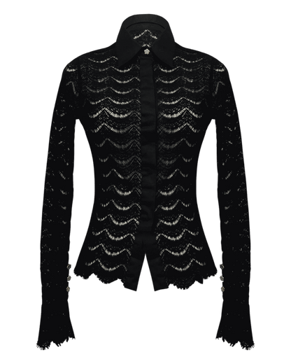 Joan Sheer Lace Top