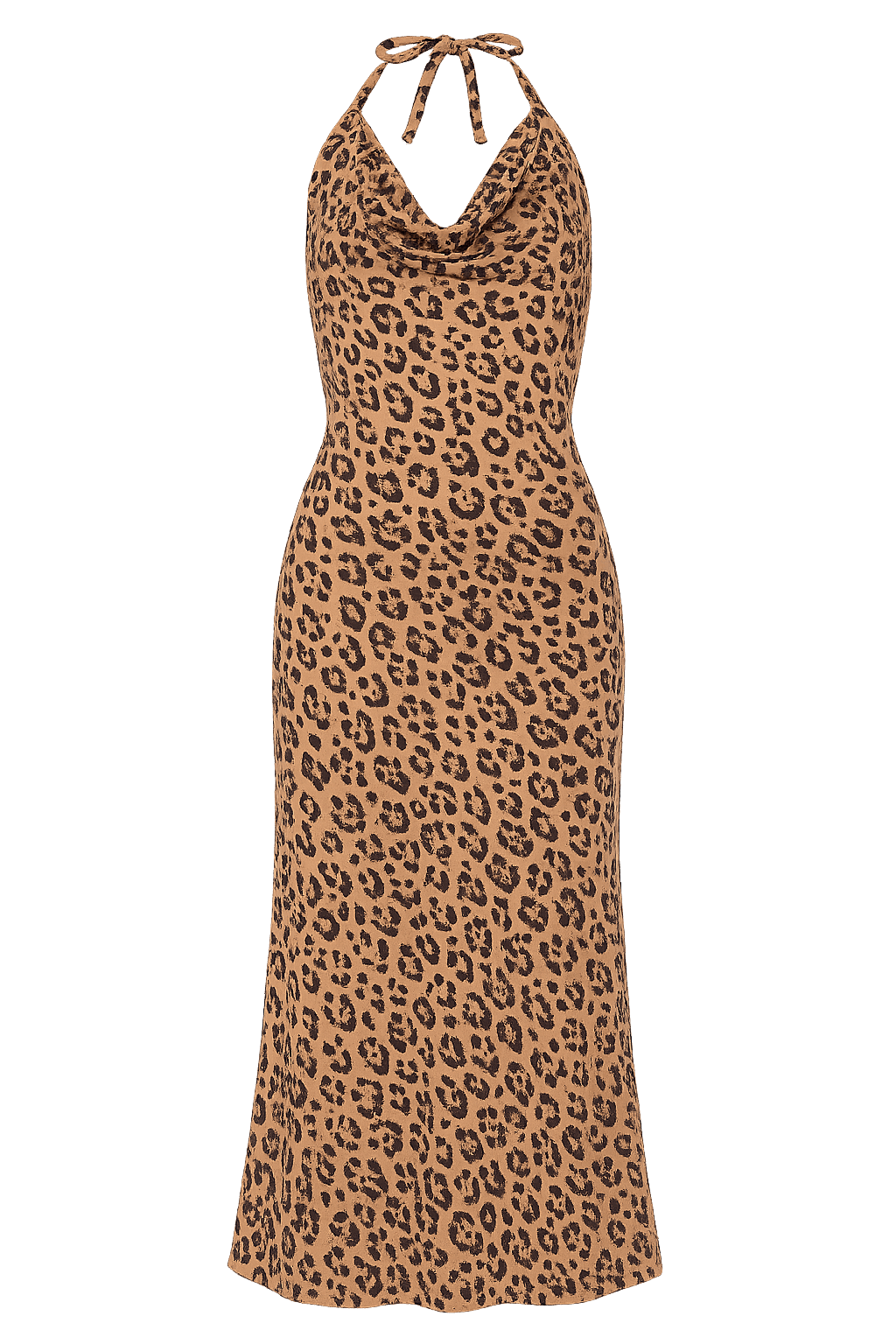 Jolene Cowl Halter Dress