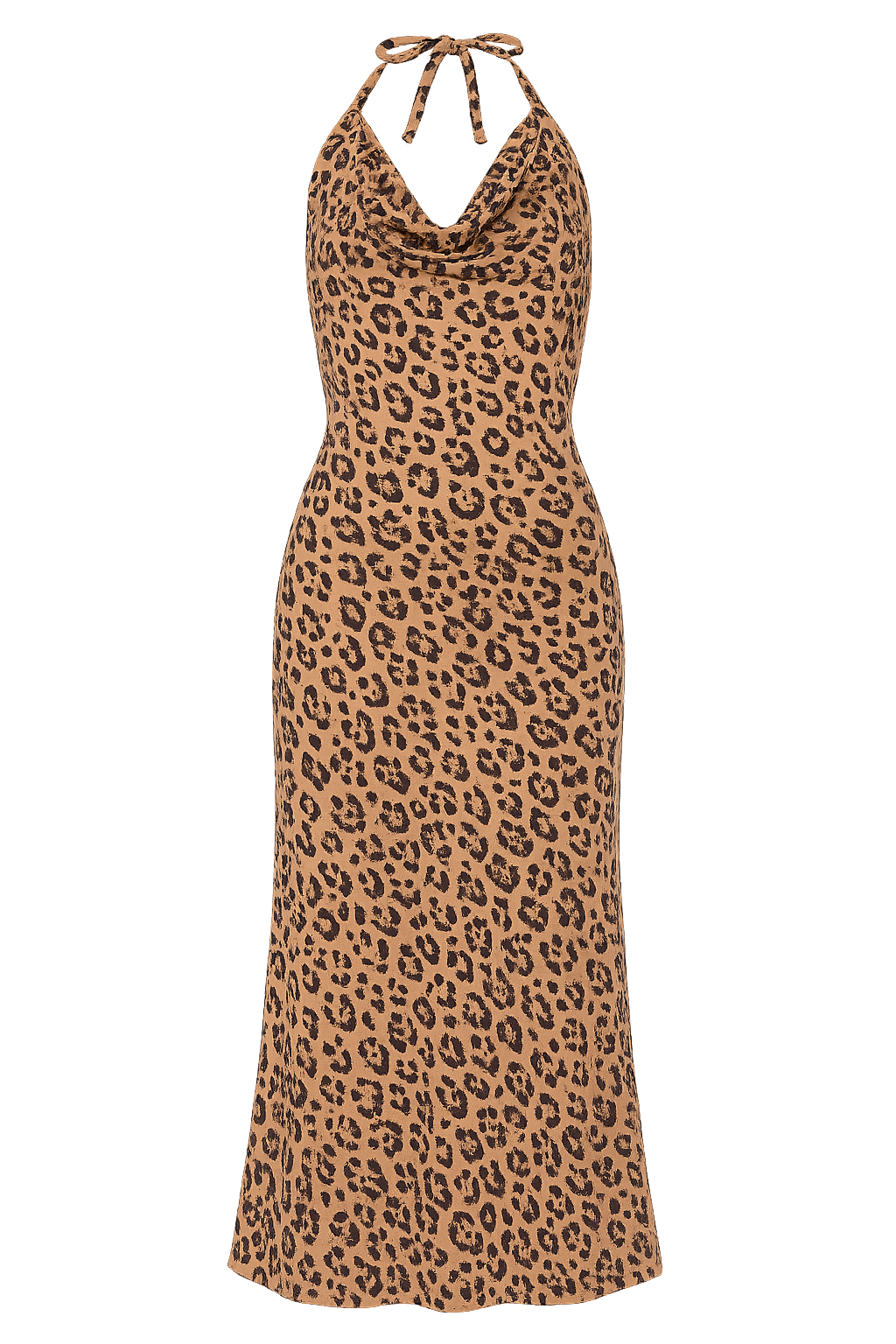 Jolene Cowl Halter Dress