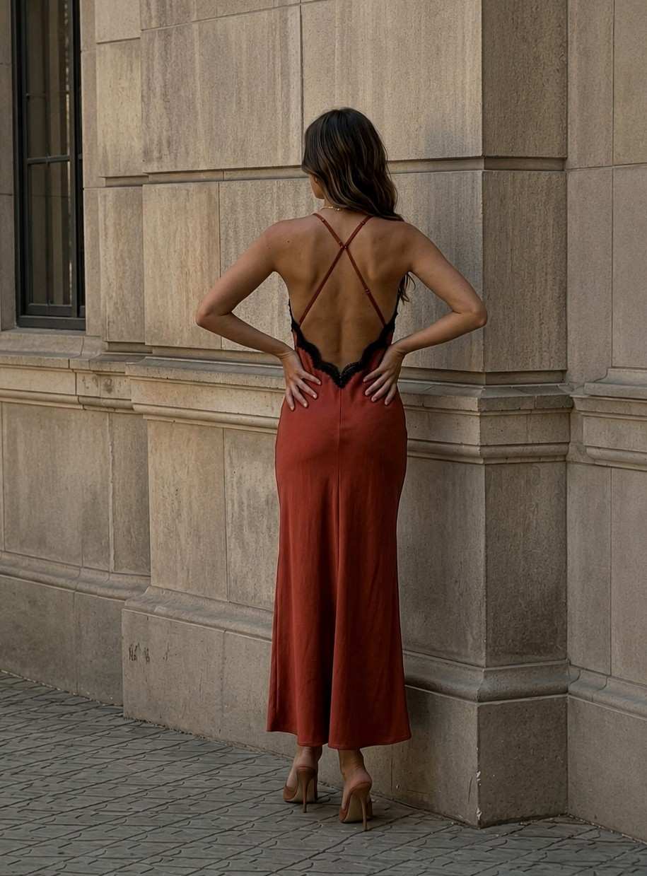 Brown Linda Dress
