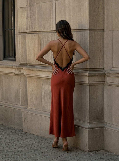 Brown Linda Dress