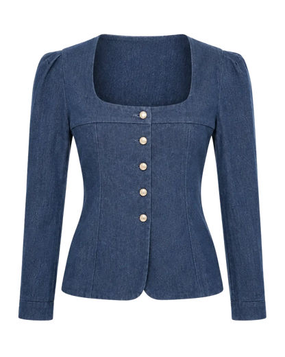 Ruth Denim Blazer