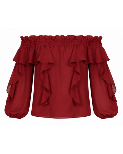 Sarah Chiffon Blouse