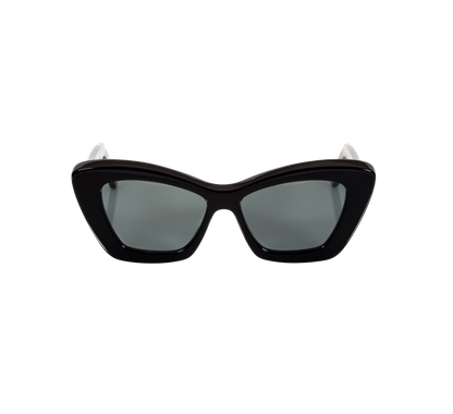 Black Cat-Eye Sunglasses