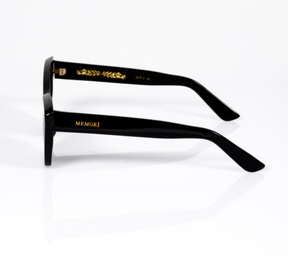 Black Cat-Eye Sunglasses