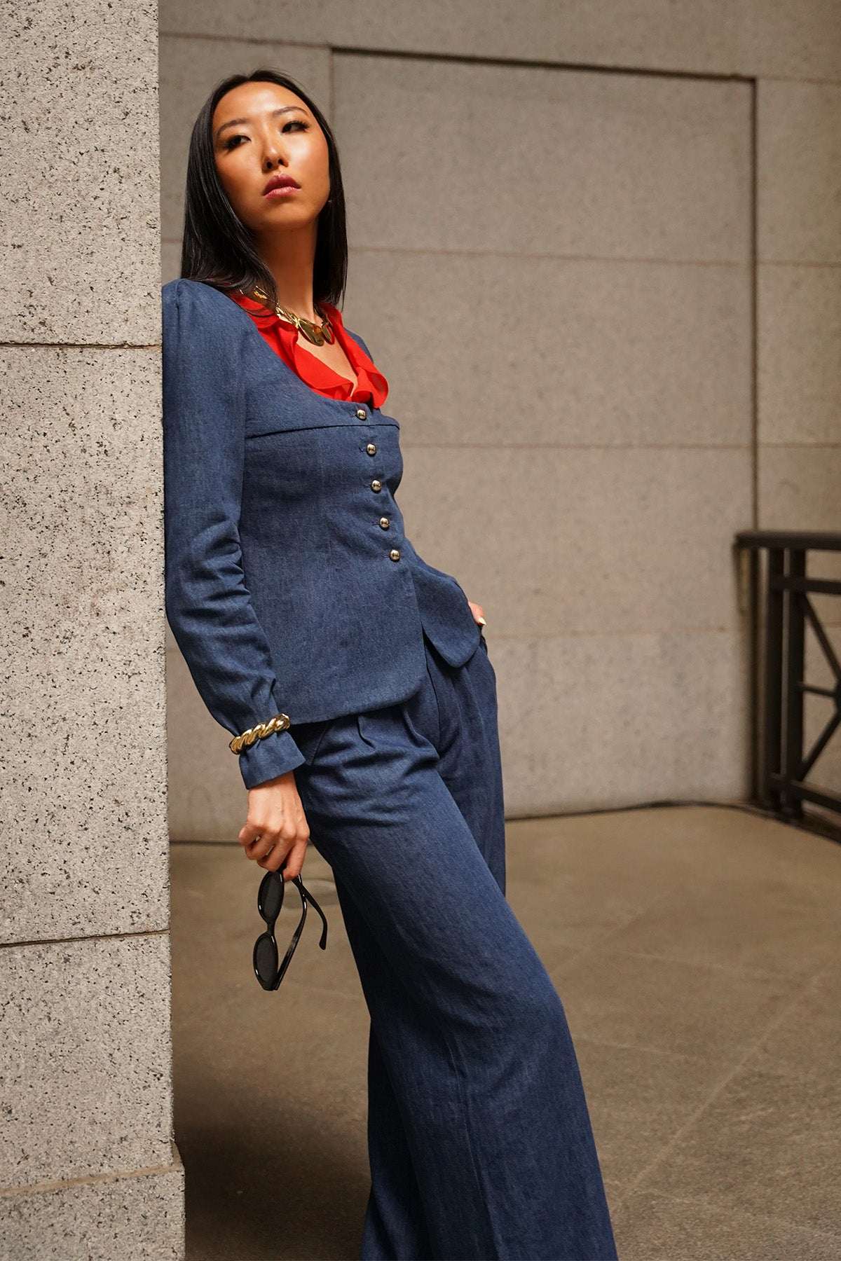 Sonia Pleated Trousers