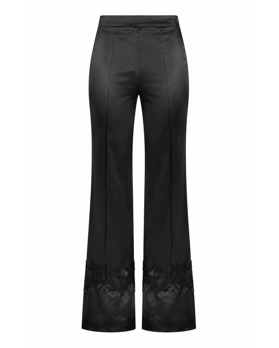 Trinity Slim Pintuck Pants