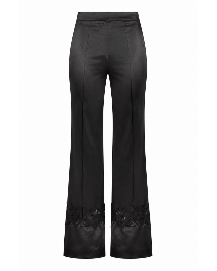 Trinity Slim Pintuck Pants
