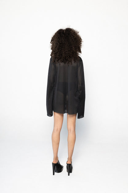 Bell Sleeve Mini House Dress