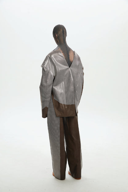 Overlapping Illusion Leather Set