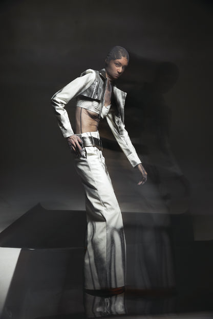Repeated Leather Illusion Set
