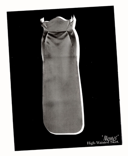 Mamá High-Waisted Peplum Skirt
